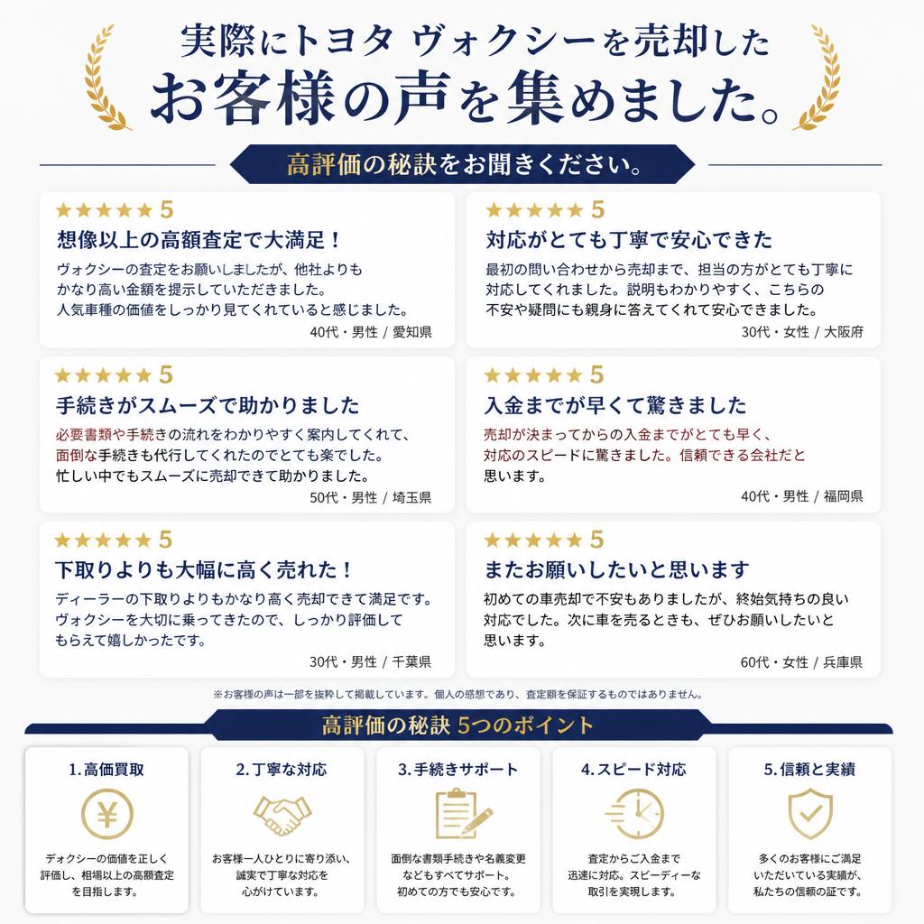お客様の声を紹介！